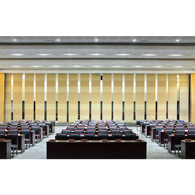 comprare Salone espositivo sistema di pareti divisorie acustiche ad alto funzionamento senza rotaia del pavimento online manufacture