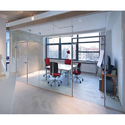 comprare Parete divisoria in vetro con telaio in alluminio residenziale / commerciale ISO9001 SGS online manufacture