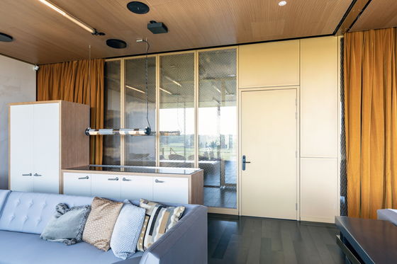 comprare Cornice di alluminio vetro acustico pareti divisorie per ufficio isolamento acustico 30-42dB online manufacture