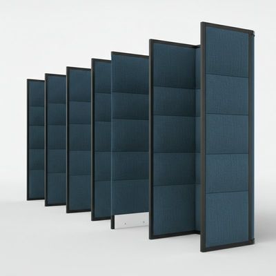 comprare Pareti divisorie mobili insonorizzate per ufficio personalizzate con finitura in tessuto online manufacture