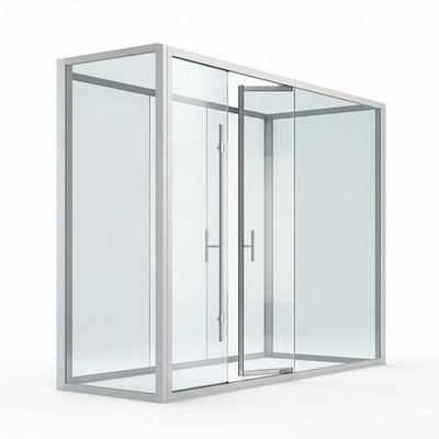 comprare Interni pieghevoli ufficio muro divisorio di vetro porta di parete di vetro smontabile online manufacture