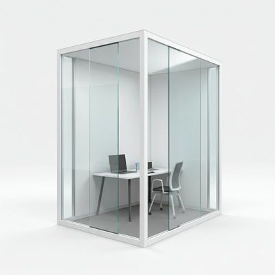 comprare Pareti divisorie per ufficio a vetro acustico personalizzate per ambienti di laboratorio online manufacture