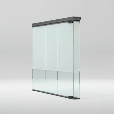 comprare 90 mm di spessore Cornice in alluminio con muro divisorio fisso a doppio strato in vetro per ufficio online manufacture