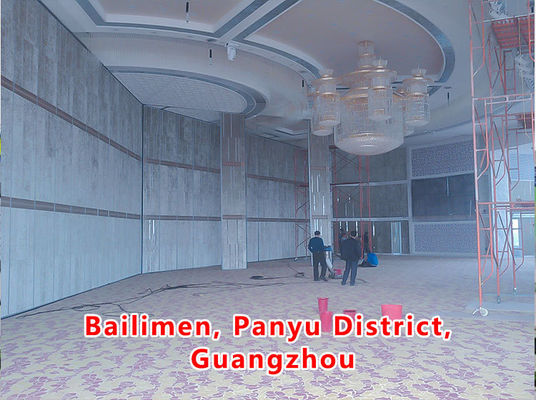 Un buon prezzo. Collapsing Aluminium Frame Glass Partition Wall with 30-42dB Sound Insulation and 108mm/90mm Thickness for Office Spaces in linea