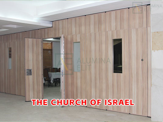 Un buon prezzo. La Chiesa di Israele: Parete divisoria mobile in fibra di legno spessa 285CM con tenuta di 800N e attrazione magnetica di 40N/m in linea