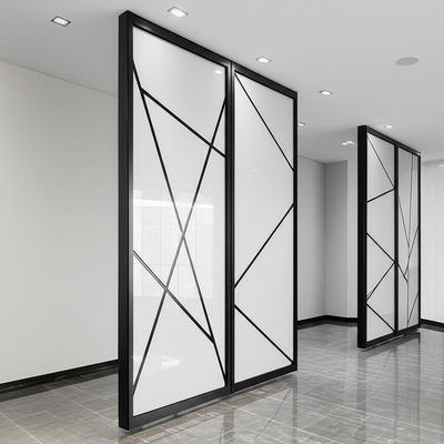 Un buon prezzo. Sliding Acoustic Partition Wall with Glass Finish Customizable Dimensions and OEM & ODM Design in linea