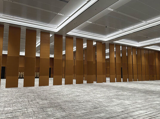 Un buon prezzo. Acoustic Fire Resistance Movable Partition Wall with MDF Board and Aluminium-Steel Construction in linea