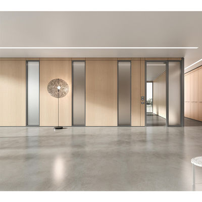 Un buon prezzo. Modern Office Glass Partition Wall with Frosted Glass Acid Etched Glass and 108mm Thickness in linea