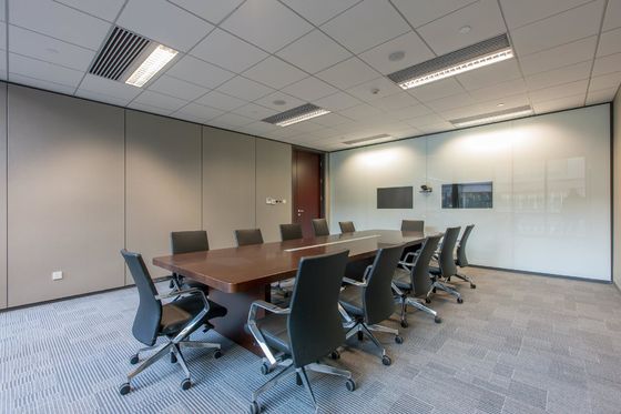 Un buon prezzo. Parete divisoria mobile della sala conferenze, parete di vetro personalizzata della sala riunioni in linea