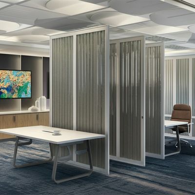 Pareti divisorie a prova di suono per hotel personalizzate con gestione di spazi di riunione privati