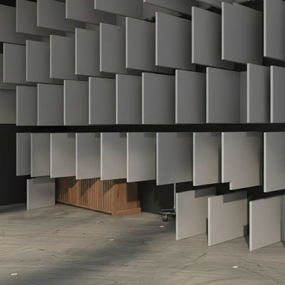 Muro di pareti divisorie per ufficio di costruzione con spessore di 89 cm
