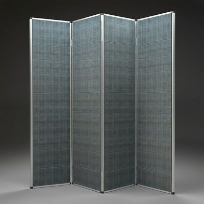 Alberghiero / Laboratorio Foldable Soundproof Parete divisoria a prova di fuoco Board con tessuto
