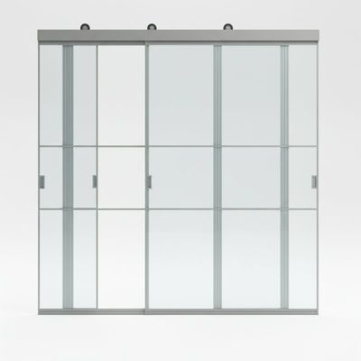 Un buon prezzo. Parete divisoria portatile temperata scorrevole a doppio vetro per ufficio in linea