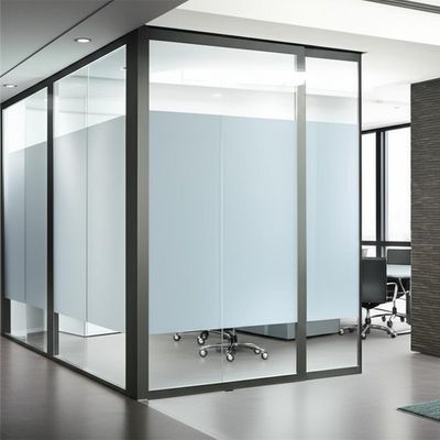 Un buon prezzo. Aluminum Single Glazed Glass Partition Wall with Sound Insulation and Custom Design for Modern Offices in linea